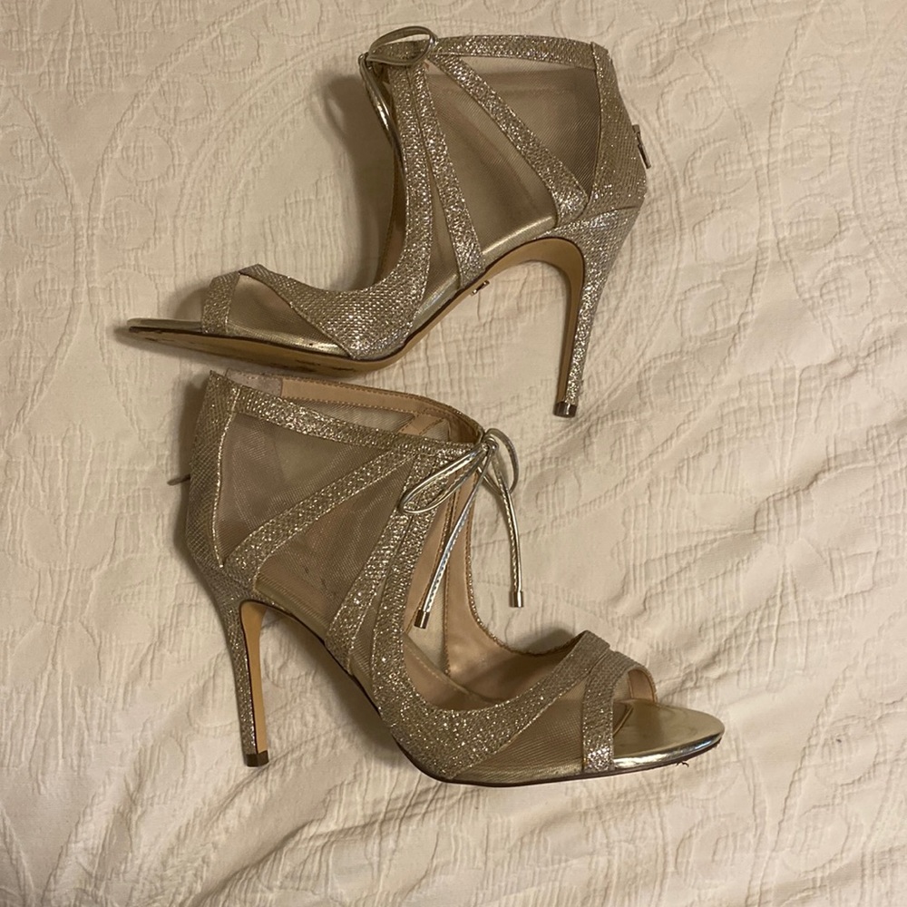 Gold heels